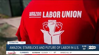 Amazon, Starbucks and future of labor in U.S.