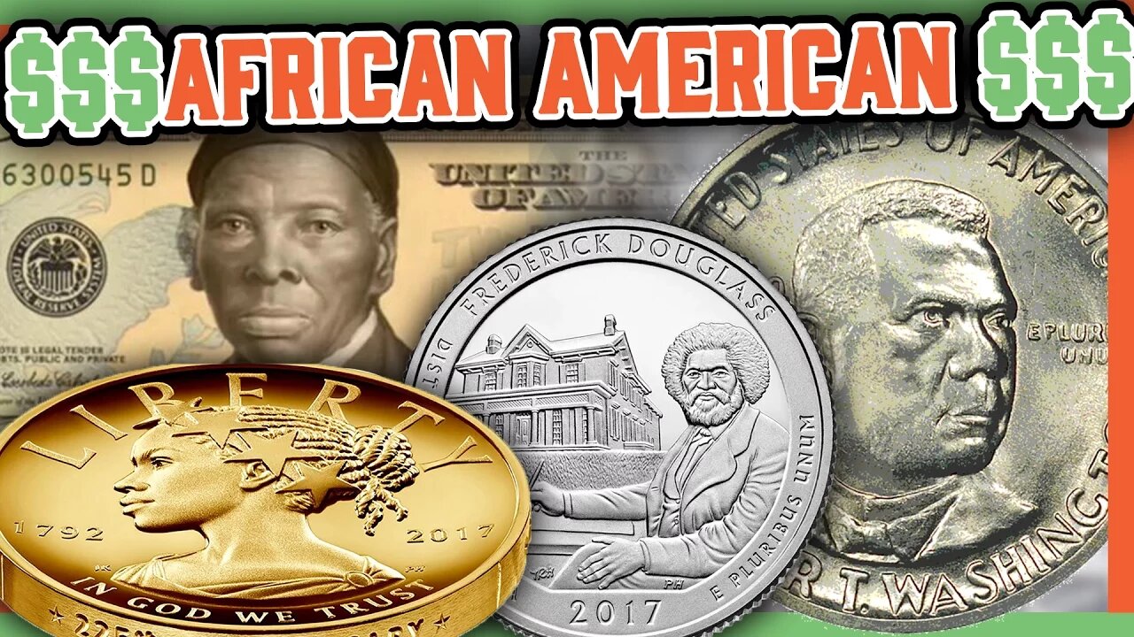 AFRICAN AMERICAN COINS - RARE VALUABLE COINS WORTH MONEY!!