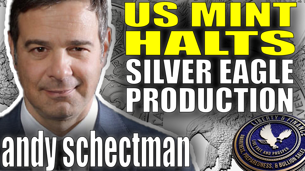 US Mint Halts Silver Eagle Production | Andy Schectman