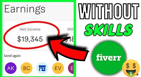 Earn $100/Day On Fiverr (Without Skills) | Fiverr How To Make Money