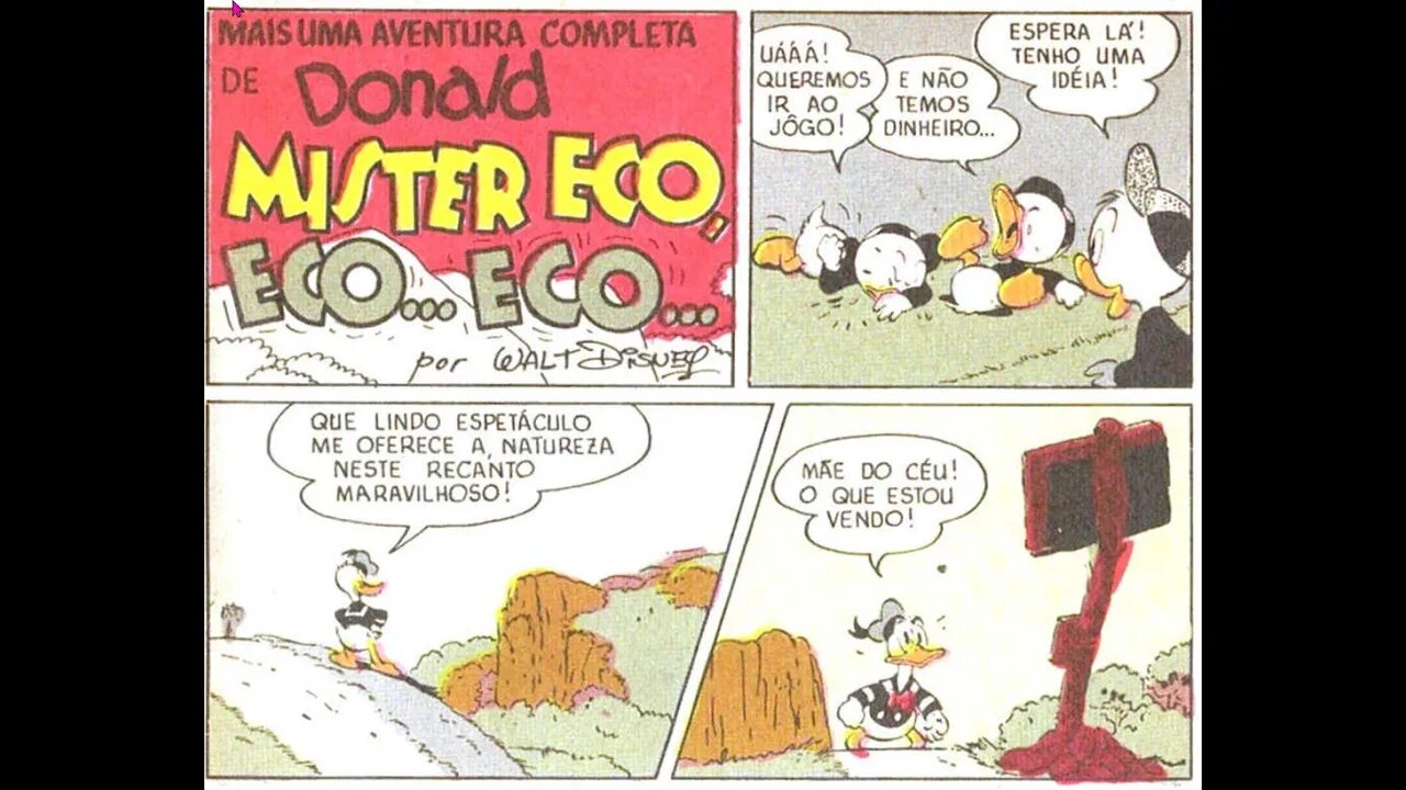 25-DONALD EM MISTER ECO ECO ECO-LEITURA DE QUADRINHOS #museudogibi #quadrinhos #comics #manga