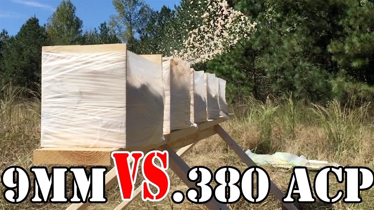 9mm vs .380 ACP... Sand Test