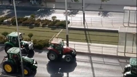 Los agricultores españoles protestan ahora contra la amenaza a sus medios de subsistencia