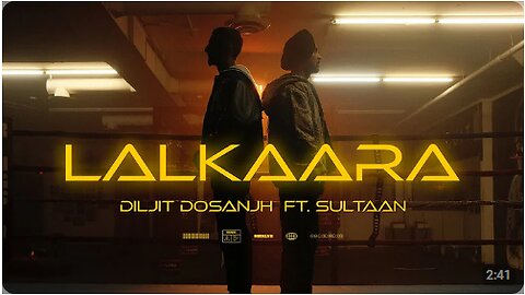 "Diljit Dosanjh | Lalkara: A Roaring Punjabi Anthem!"