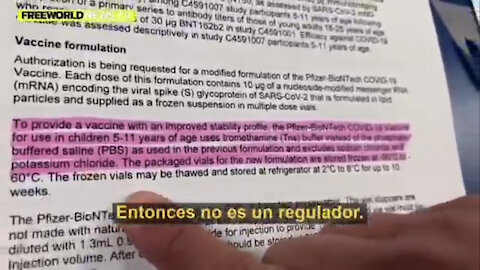 Nuevo ingrediente en las vacunas Pfizer para niños de 5-11 años.