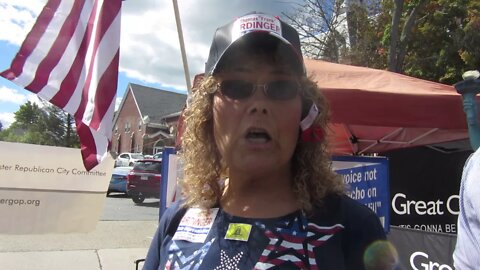 Johnny Appleseed Festival interviews Gwen Leominster GOP and Robot