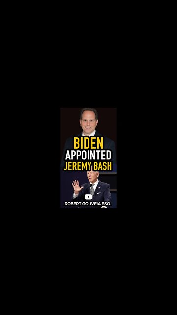 Biden Appoints Hunter Biden Denier Jeremy Bash #shorts
