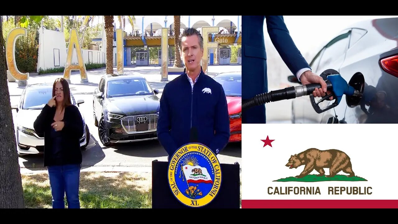 California BANNING Gas Cars by 2035 - The Left Wings' Fight for Dictatorship Increases