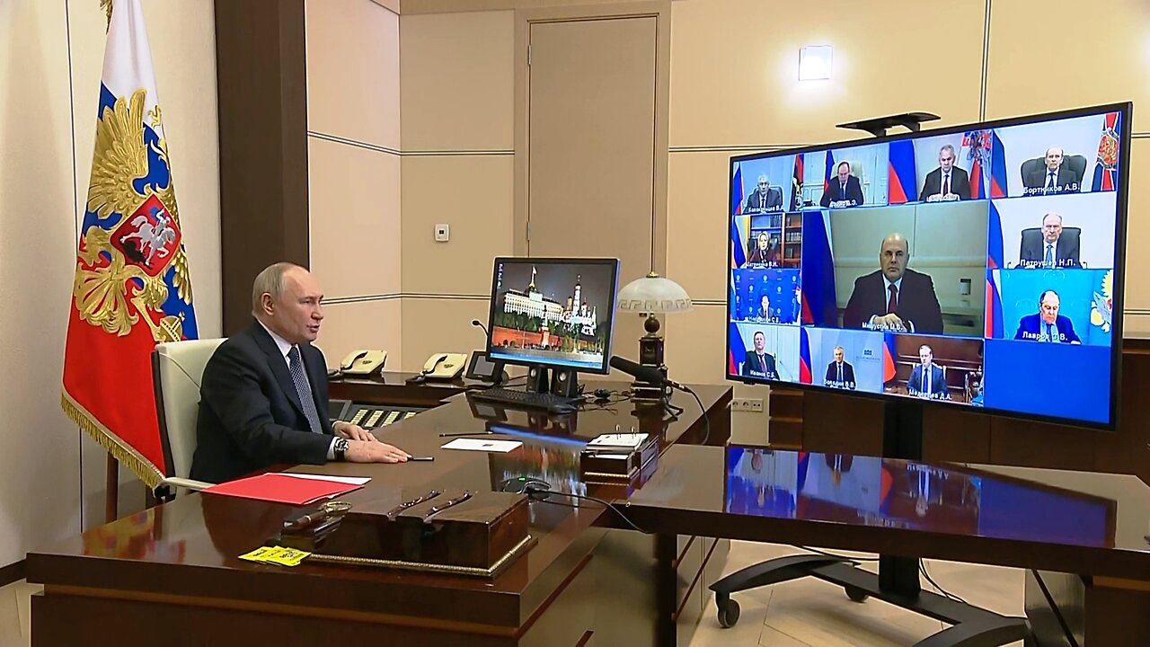 Vladimir Putin - Meeting with permanent members of the Security Council - MULTI SUB