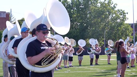 'We’re back and we're better than ever;' Spartan Marching Band makes a return for football season