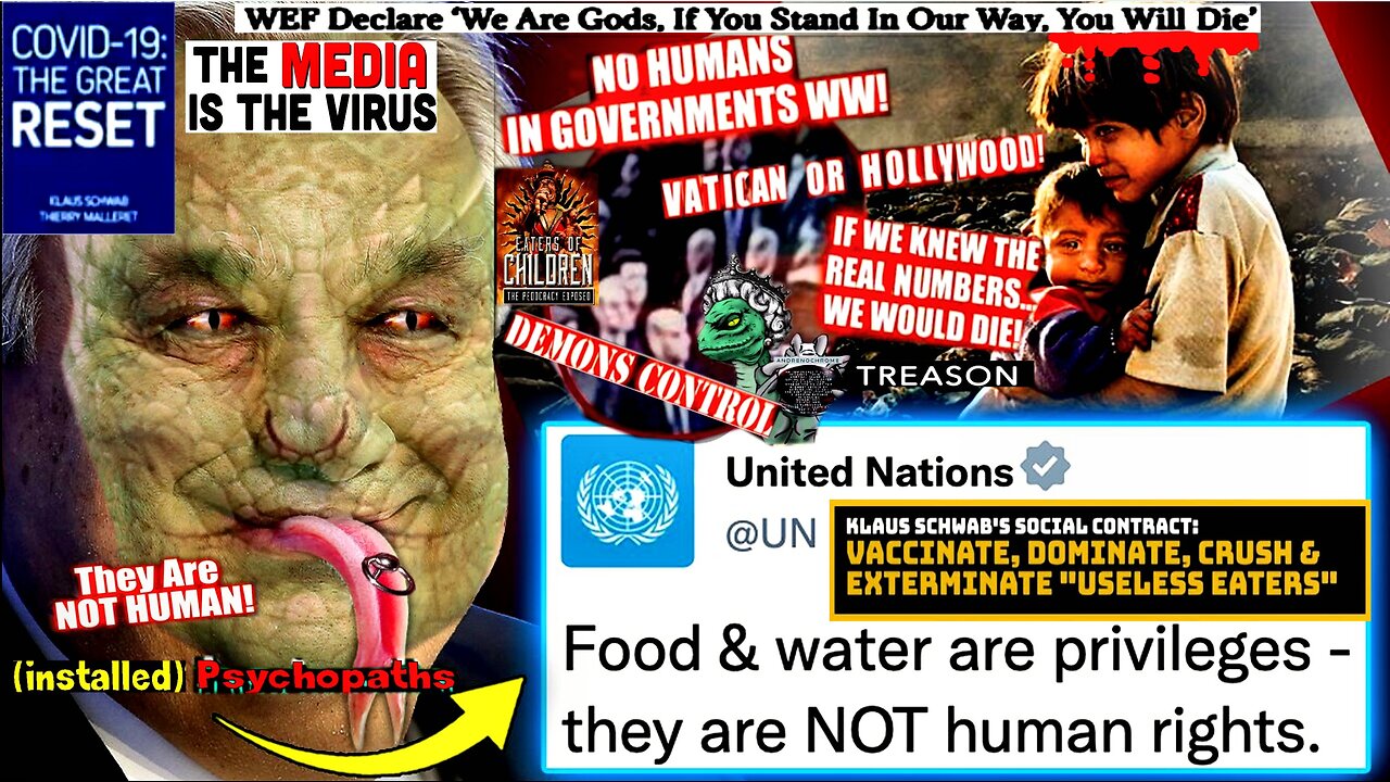 Leaked UN Footage Confirms Plans for Manufactured Global Famine in 2025