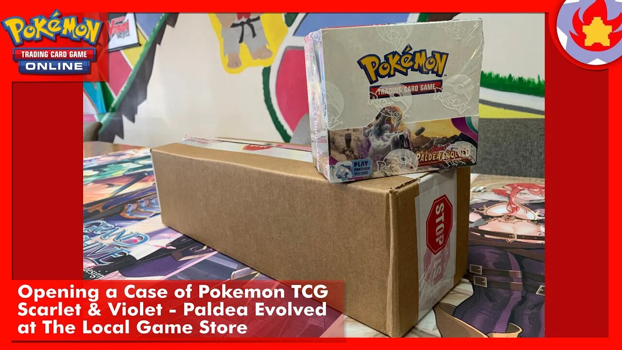 Opening a Case of Pokemon TCG Scarlet & Violet - Paldea Evolved at@TheLocalGameStore | Pokemon TCG