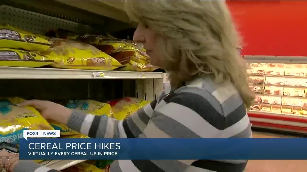 Cereal Price Hikes Now Happening After Meat and Eggs