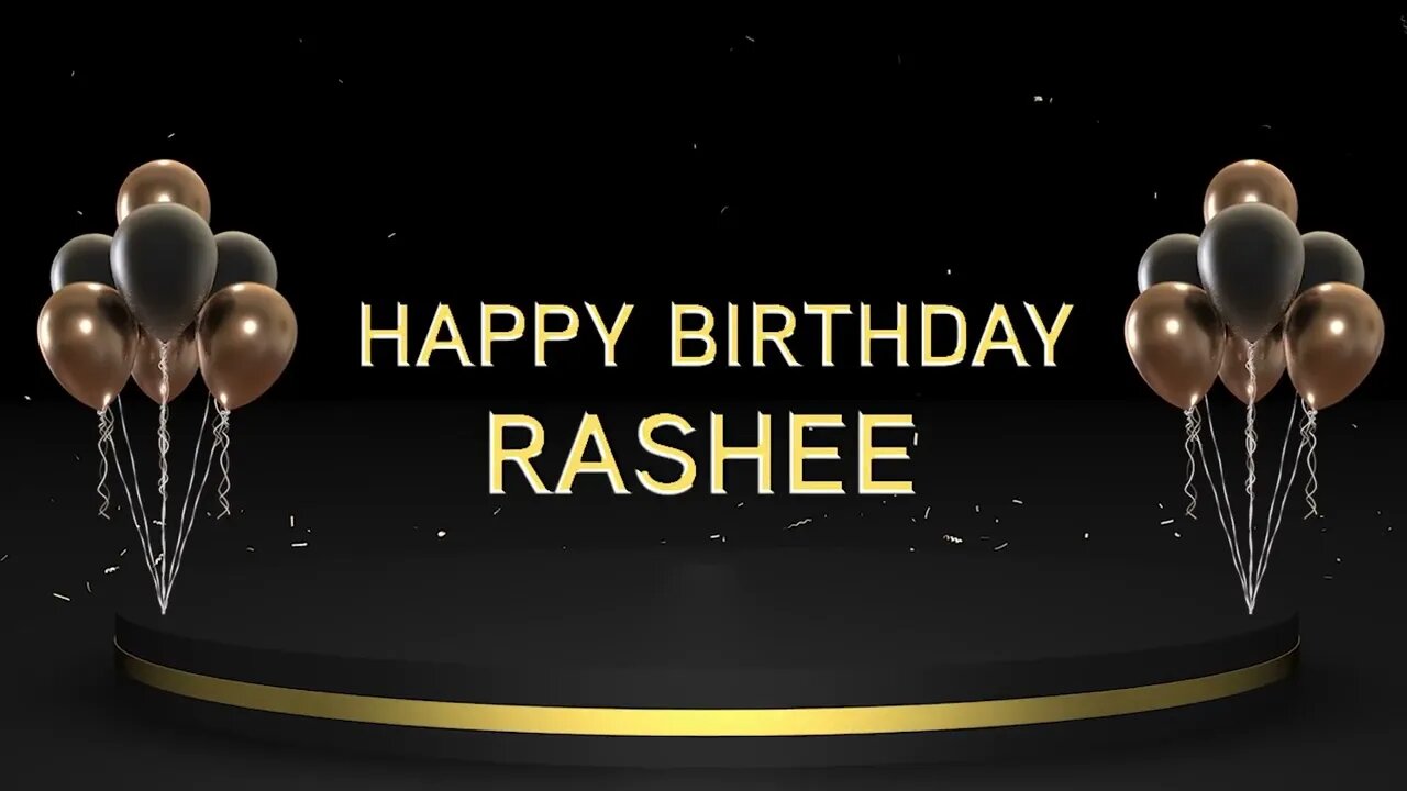 Wish you a very Happy Birthday Rashee