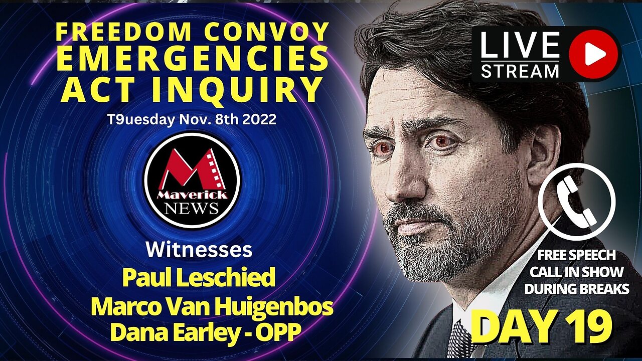 Freedom Convoy: Emergencies Act Inquiry Livestream
