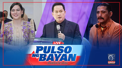 LIVE: Pulso ng Bayan kasama sina Jade Calabroso at Jayson Rubrico | March 12, 2024 | Martes