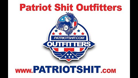 Patriot Shit Outfitters Morale Patch Promo