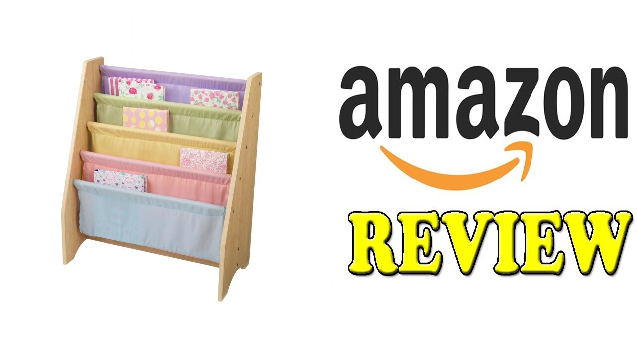 KidKraft 14225 Sling Bookshelf Pastel Review