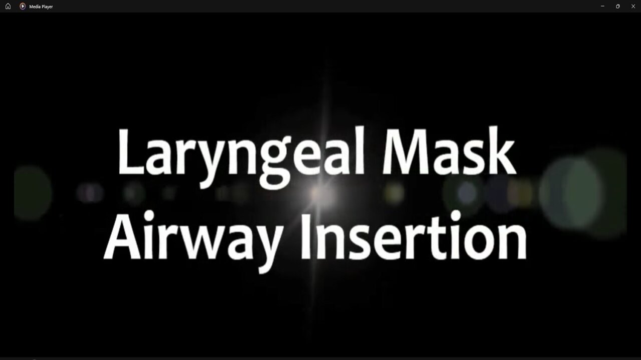 AEMT Airway Device - Laryngeal Mask Airway (LMA)