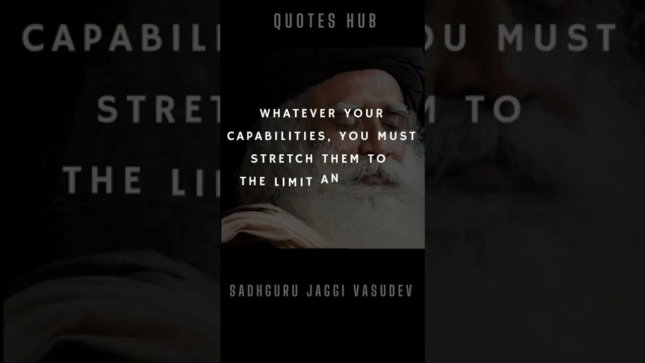 One of the Most Inspiring Quotes from Sadhguru || #quotes || #shorts || #sadhguru