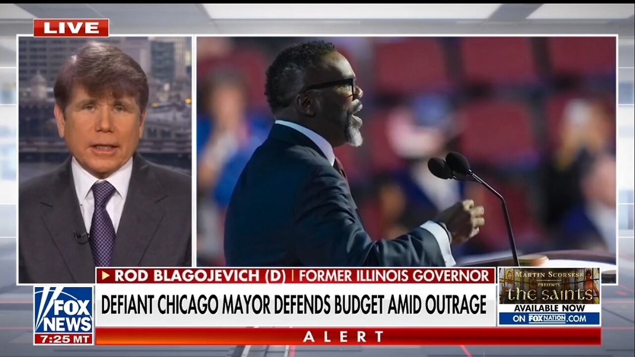 Blago: Chicago Mayor Is Destroying A Great City