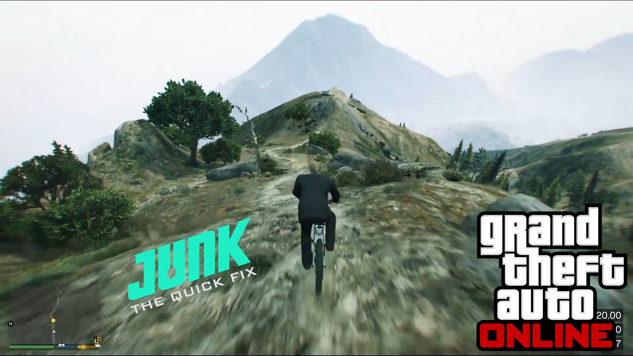 GTA Online Junk Energy Time Trials Mount Chiliad East Attempt 2