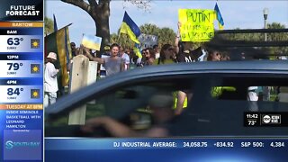 Rally in St. Petersburg for Ukraine