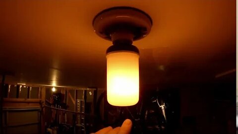 LED Flame Bulb - Halloween!