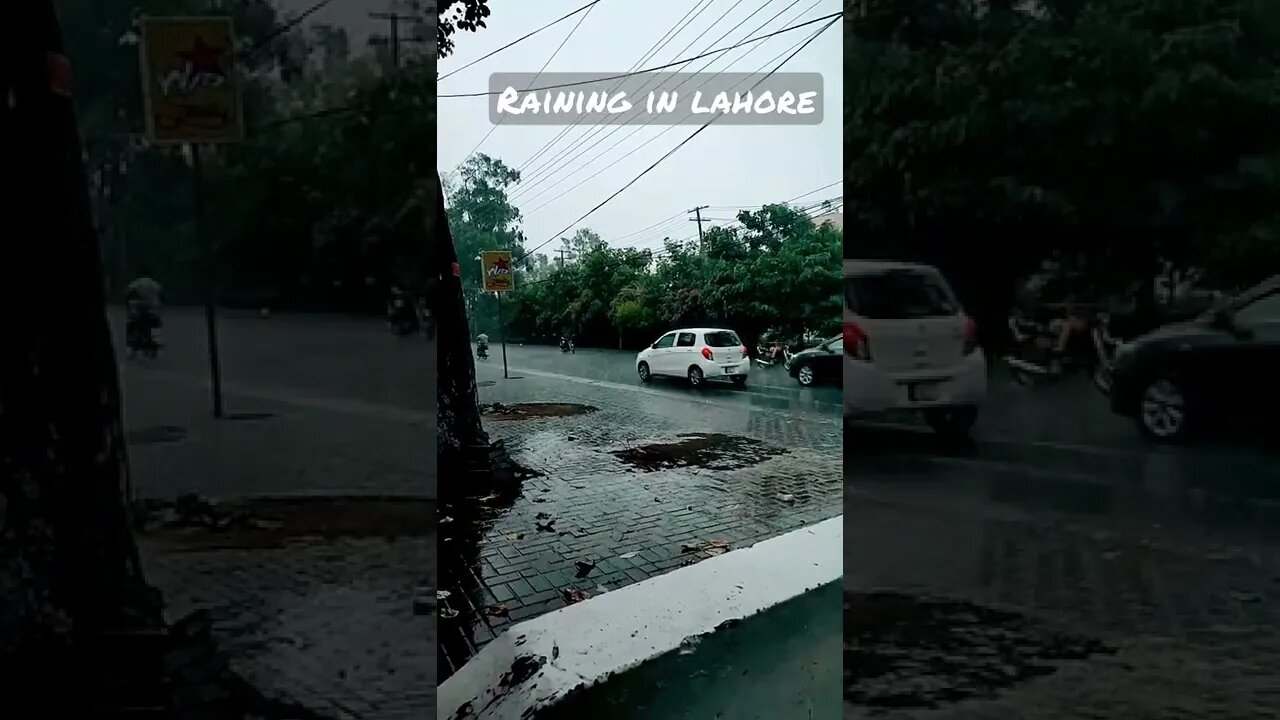 Beautiful Rainy Lahore