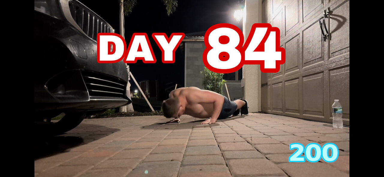 March 25th. 133,225 Push Ups challenge (Day 84)