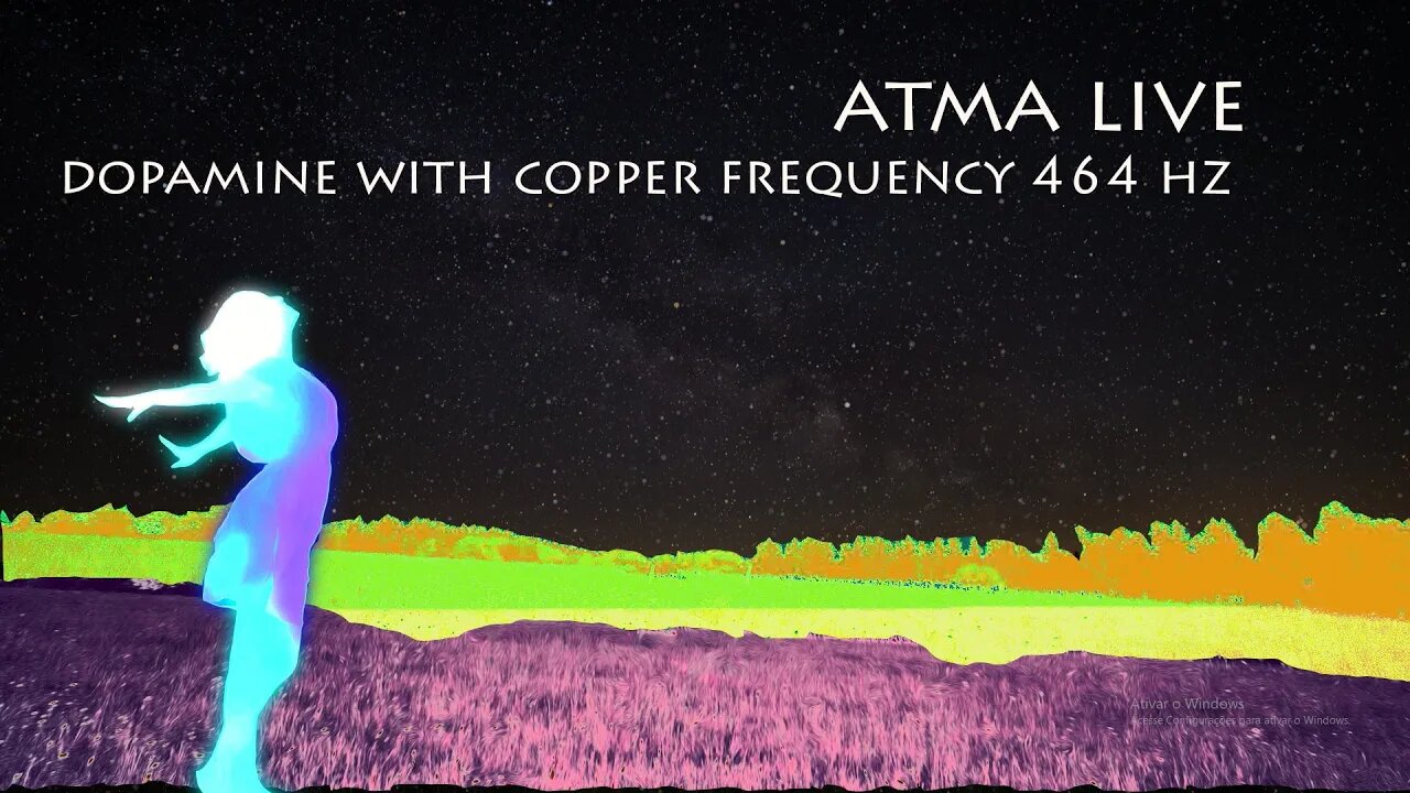 ATMA LIVE DOPAMINE -COPPER FREQUENCY 464 HZ -BINAURAL BEATS- BRING ABUNDANCE AND CLEAN AURA