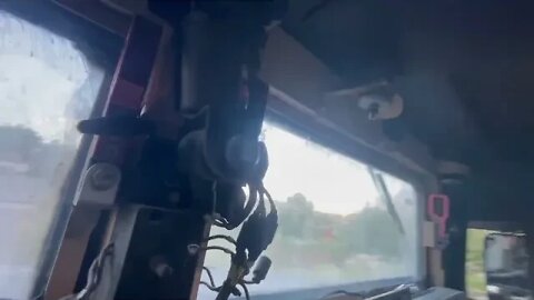 Running in of a captured Hummer HMMWV