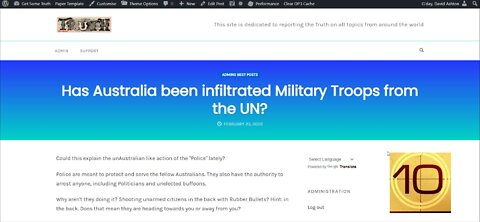 Has Australia been Infiltrated by Military Troops from the UN?