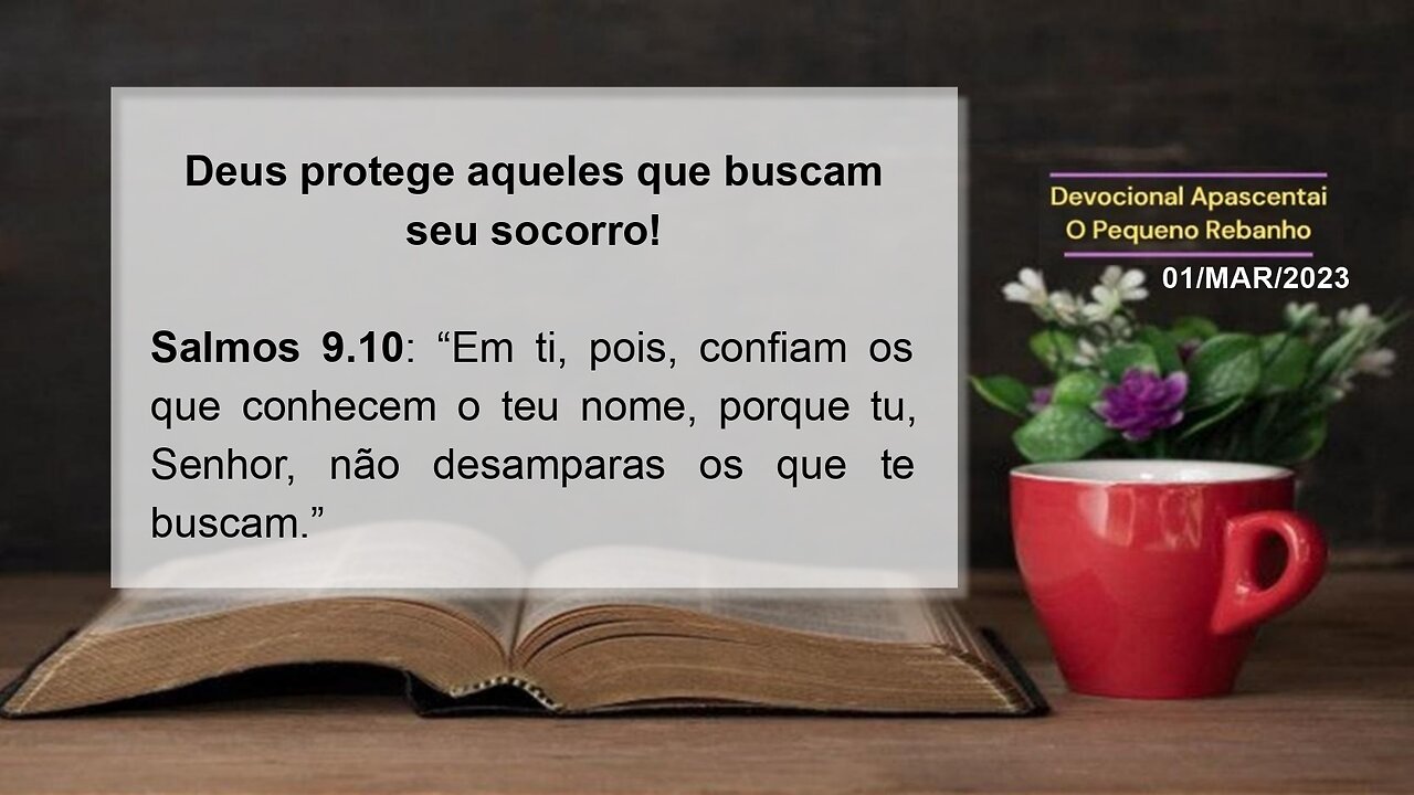 Deus protege aqueles que buscam seu socorro!