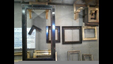 day 3 of gilding frames