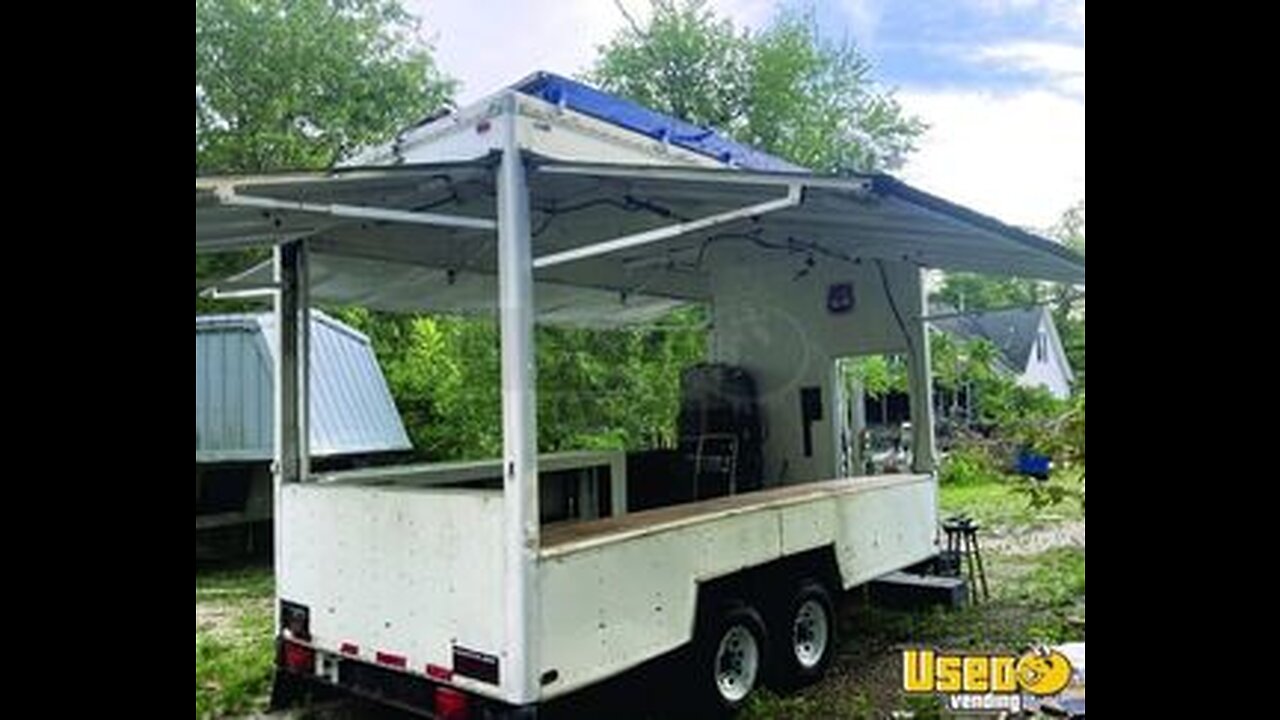 Ready to Customize - 8' x 15' Concession Trailer | DIY Trailer for Sale in Illinois