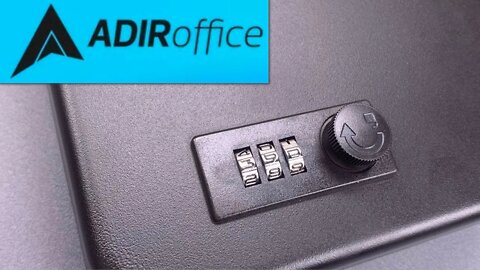 [1036] Decoded by Sight: AdirOffice Gun Lock Box