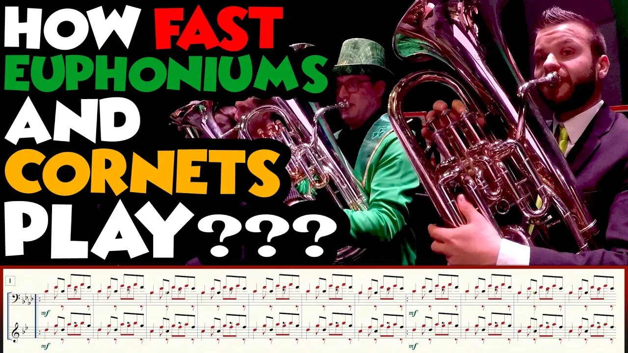 How FAST Can CORNETS and EUPHONIUMS Truly Play?!?!?!