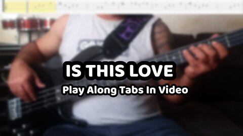 Bob Marley - Is This Love - Bass Cover & Tabs