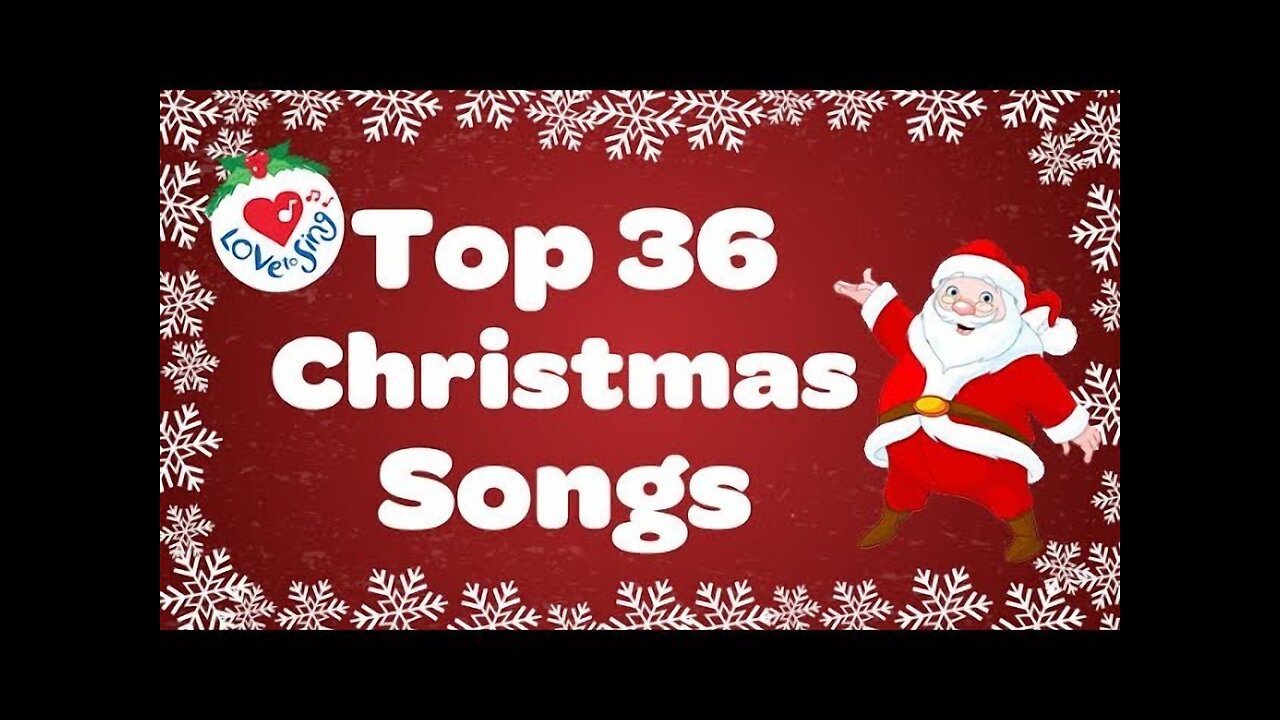 Top 36 Popular Christmas Songs and Carols Playlist 🎅