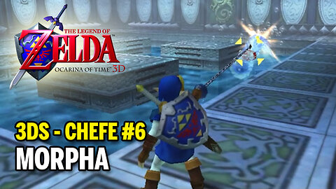 Legend of Zelda: Ocarina of Time (3DS) - Chefe 6 - MORPHA Giant Aquatic Amoeba