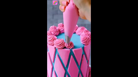 Barbie Cake in Barbie World 🌎💞#barbie #Cake #trending short #viral short #food