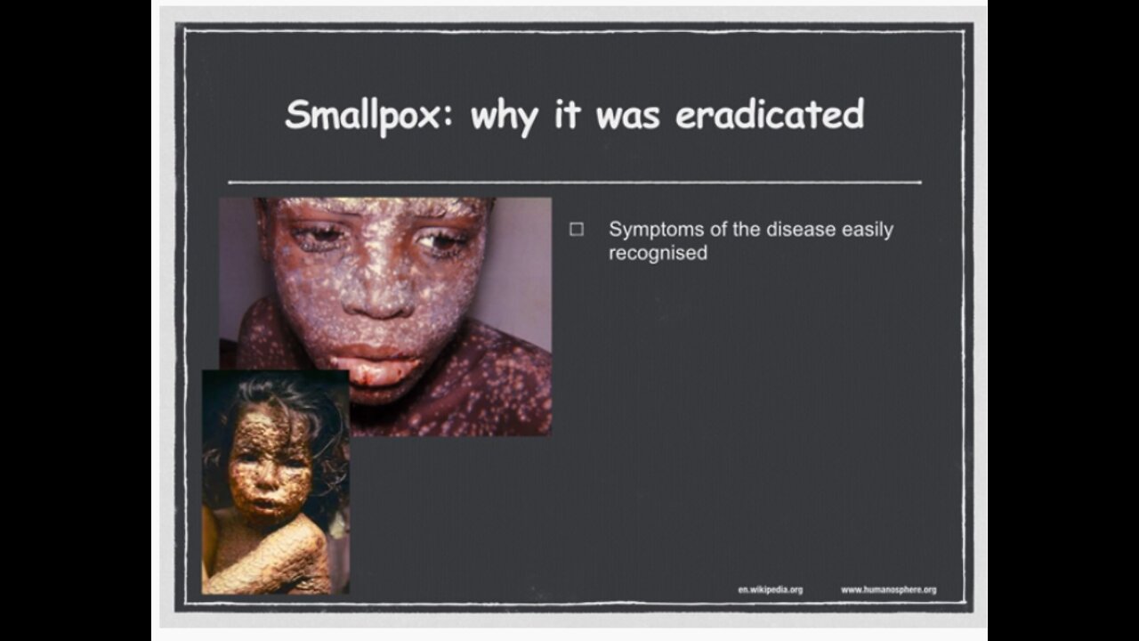 Smallpox from 2003