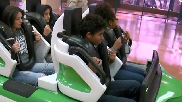 Siblings separated by foster care reunited at Adventuredome