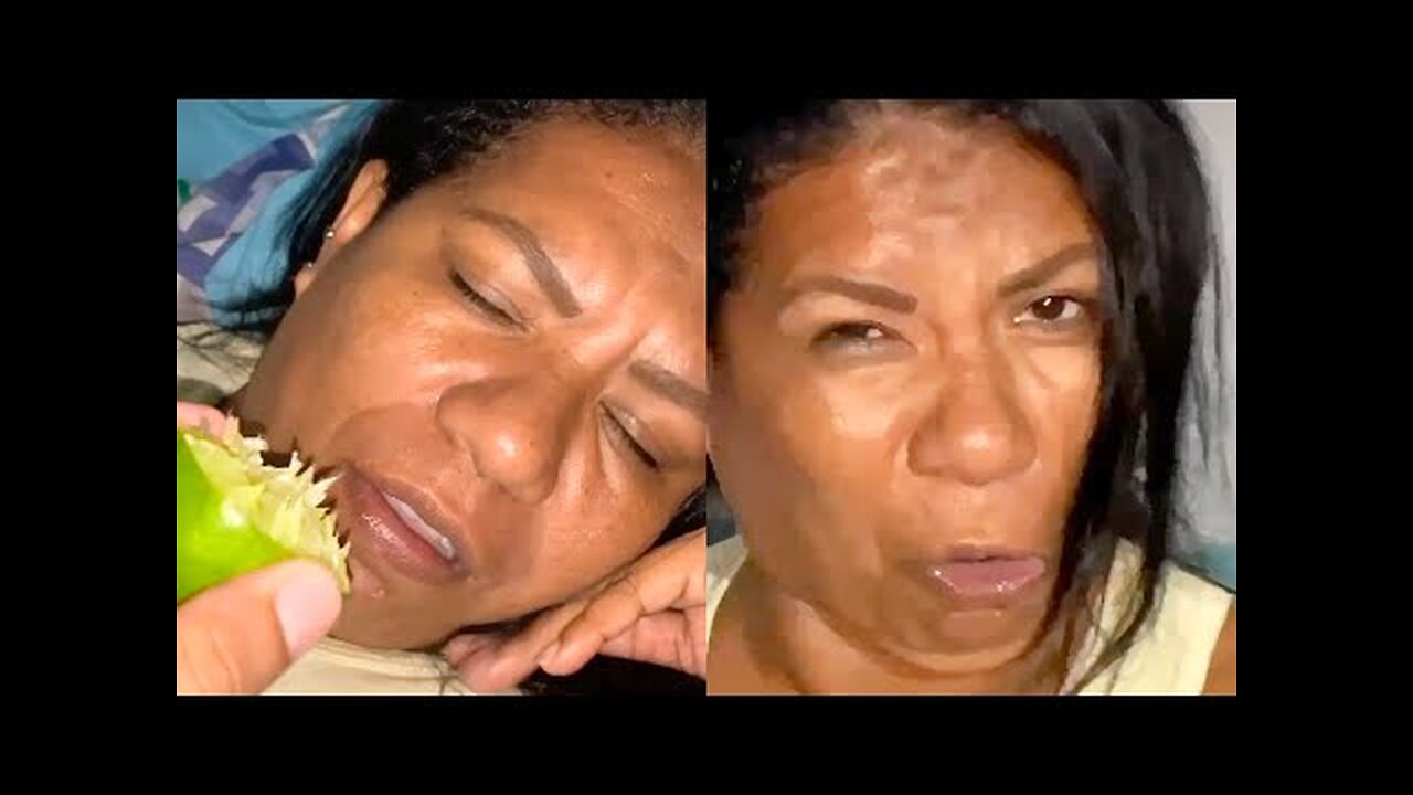 FUNNY99TEAM | SQUEEZING LIME INTO HER MOUTH AS SHE SLEEPS 😆