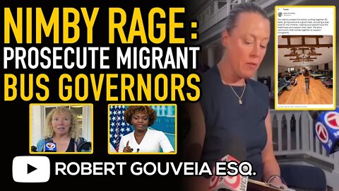 NIMBYs RAGE in Martha's Vineyard After Migrants DEPORTED