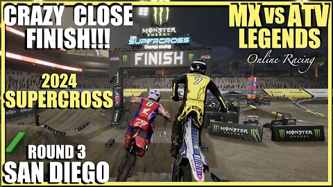 Fun Racing at the 2024 San Diego Supercross!