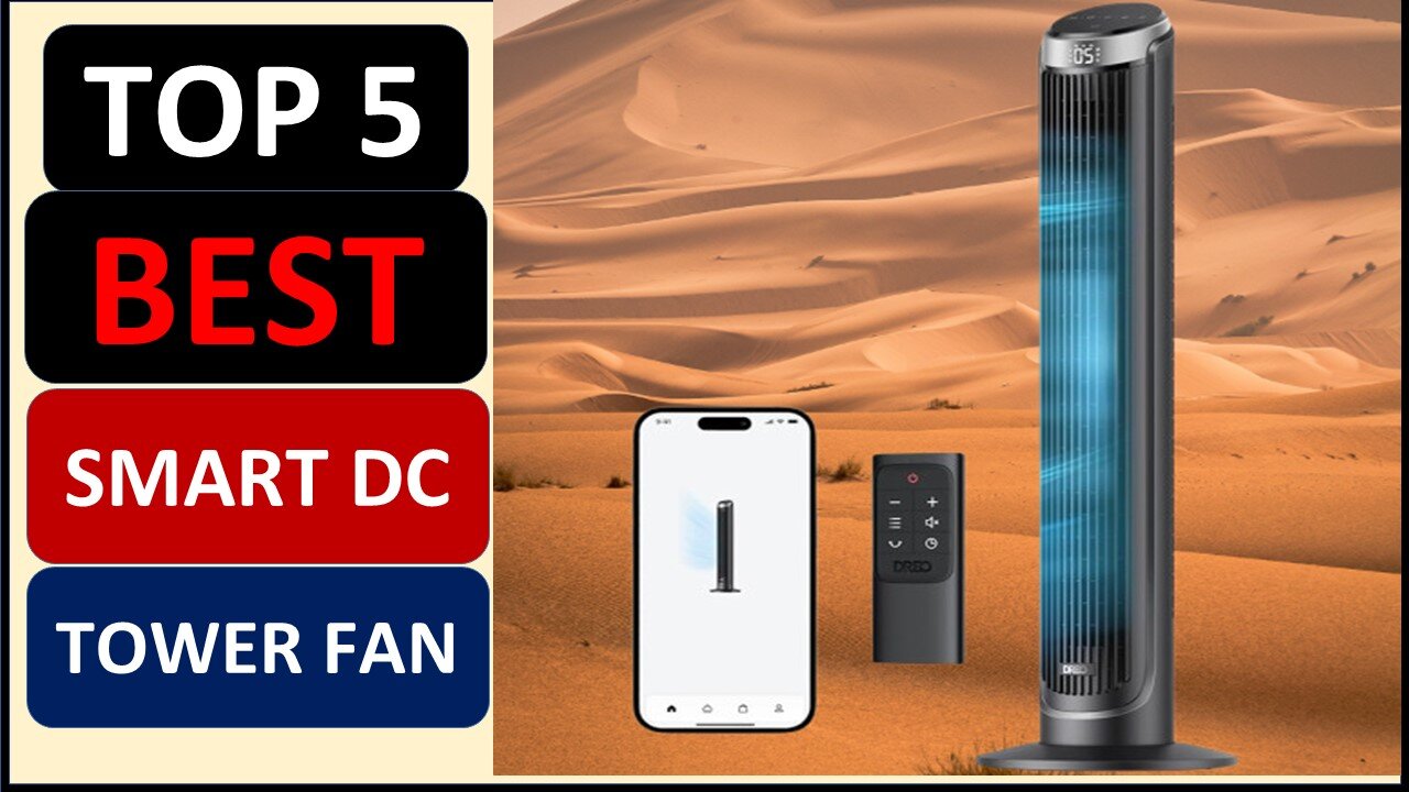 Top 5 Best Tower Fan Review in 2024;Tower Fan Review