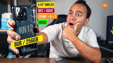 BAIXOU!! REDMI NOTE 12S, O MELHOR CUSTO BENEFÍCIO DE 2023!
