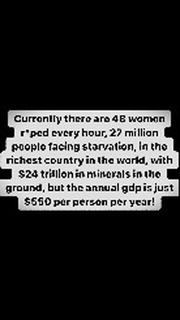 7 MILLON AFRIKANS DISPLACED [ethnic cleansing] S . O . S